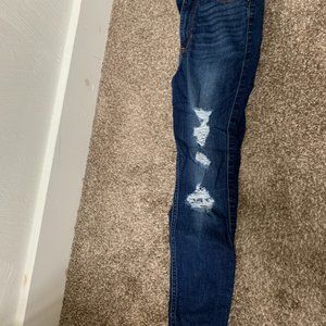 Express short Legging Jeans with Rips